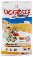 Dog&Co Wellness ADULT ALL SIZE (Курица и рис)