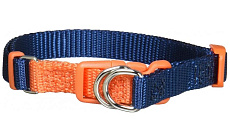 Ошейник для собак АнтиСрыв, темно-синий