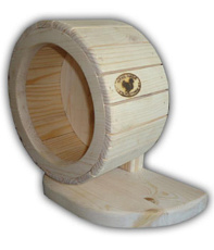 NIKKI Деревянное колесо на стойке