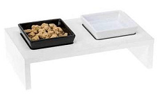 Ferplast MAKI Деревянная подставка с керамич. мисками