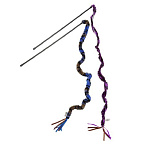 Beeztees Дразнилка для кошек с плюшевым хвостом, 70 см