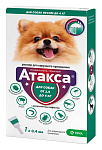 KRKA Капли АТАКСА для собак до 4 кг