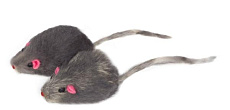 Triol M200G Игрушка "Мышь серая", 45-50 мм