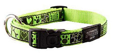 Ошейник Rogz "Fancy Dress" (Lime Juice)