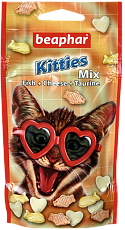 Лакомство Beaphar Crazy Cat Kitties 3-Mix, 32,5 г