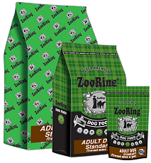 ZooRing Adult Dog Standart (Птичий микс и рис)