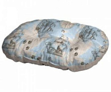 Ferplast Подушка мягкая RELAX, карта мира на голубом