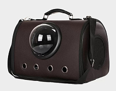 Catsy Сумка-переноска "Колумбия", темно-коричневая