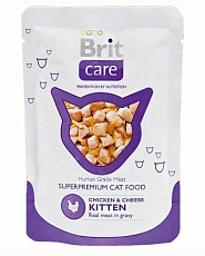 Brit Care Kitten Chicken Breast & Cheese Pouch