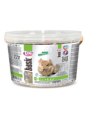 Lolo Pets Basic Корм для шиншилл, 3 л