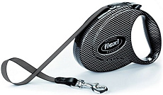 Поводок-рулетка "Flexi" "Fashion S Carbon"