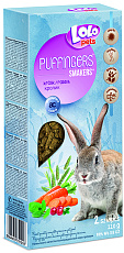 Lolo Pets Smakers Puffingers для кролика, 110 г