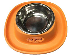 Георпласт Крепление миски "Soft touch inox" small