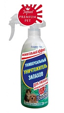 Моментальный уничтожитель запахов и бактерий в кошачьих и собачьих туалетах 300 мл