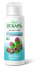 ЭКО ZOOЛЕКАРЬ Биошампунь "Репейный", 80 мл