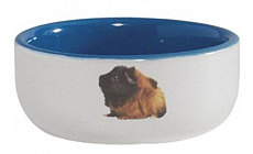 Beeztees Миска керамическая с морской свинкой, 10 см