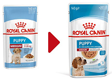 Royal Canin Puppy Medium (в соусе)