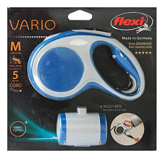 Комплект Рулетка Flexi Vario M трос 5 м + Multi Box