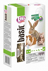 LoLo Pets Люцерна гранулированная для грызунов, 350 г