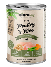 Chicopee Adult Dog (Домашняя птица с рисом)