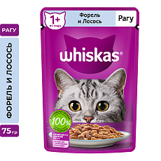 Whiskas рагу с форелью и лососем