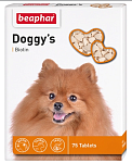 Beaphar Лакомство Doggy's + Biotin, 75 таб/уп