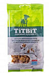 ТИТБИТ Хрустящие подушечки с индейкой и шпинатом для собак