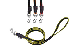 Kinologprofi L-050 Поводок латексный, сталь