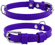 Collar Ошейник "Waudog" (Glamour), фиолетовый