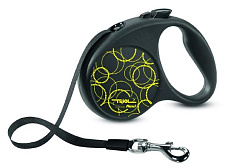 Поводок-рулетка Triol by Flexi Fun Neon лента 5 м (M)