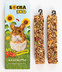 БОСПА ЭКО Палочки для хомяков, мышей и крыс с ягодами и орехами