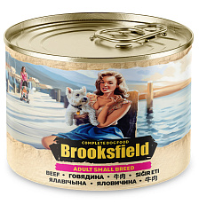 Brooksfield Adult Small Breed Dog (Говядина, рис)