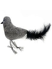 Pet Park Игрушка для кошек Птичка с перьями