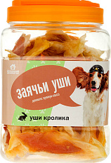 Домашний деликатес "Заячьи уши" (уши кролика)