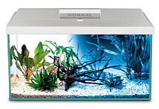 Aquael Аквариум Leddy Day&Night, белый