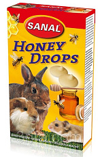 Sanal Дропсы для грызунов (Медовые), 45 г