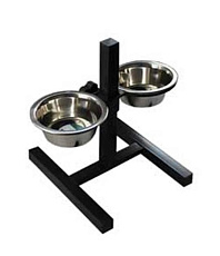 For Friends Cтойка с металлическими мисками