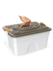 Bama pet Контейнер Sim Pet, бежевый