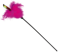 Beeztees Дразнилка для кошек с мягкими перьями