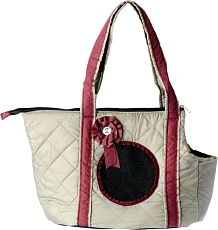 CAMON Сумка переноска стеганая с отверстием для головы