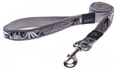 Поводок Rogz Fancy Dress Silver Gecko
