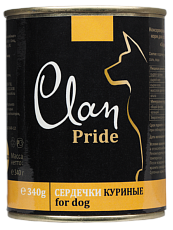 Clan Pride Консервы Сердечки куриные