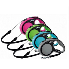 Поводок-рулетка "Flexi" "New Comfort" (XS) трос 3 м