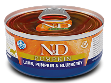 Консервы Farmina N&D Pumpkin Cat (Ягненок, тыква, черника)