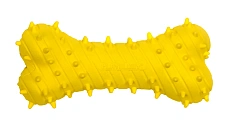 Playology Дентальная жевательная косточка PUPPY TEETHING BONE для щенков с ароматом курицы, желтый