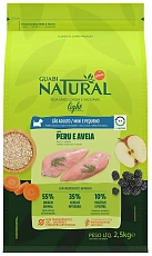 Guabi Natural Dog Mini Light (Индейка, овес)