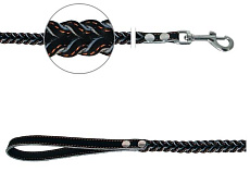 "Гамма" Поводок кожаный "Коса"