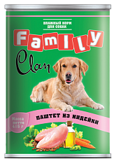 Clan Family Паштет из индейки для собак