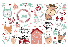 Triol Коврик под миску Праздник, серия NEW YEAR