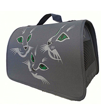 Dogman Сумка Лира №3 (кошки, серый)